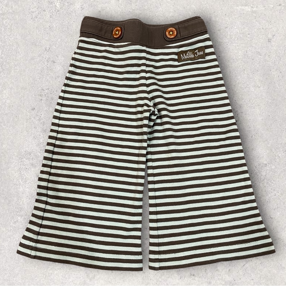 Matilda Jane Size 2 Blue Brown Pants Straightees